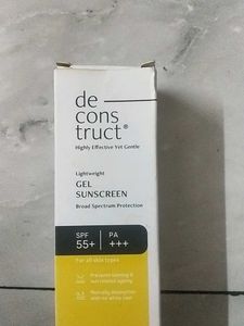 Deconstruct Gel Sunscreen