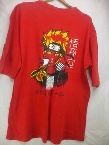 Anime Collaboration Graphic T-Shirt