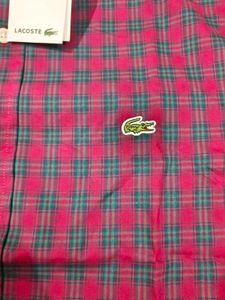 Lacoste Men's Plaid Button-Up Shirt