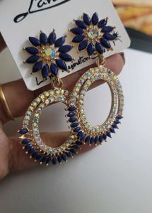 Laher Floral Drop Earrings