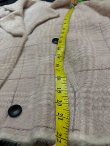 Premium women's double-breasted plaid overcoat