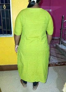 Green Floral Kurti
