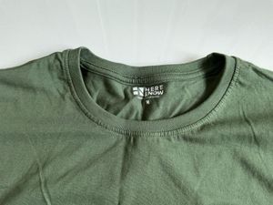 Olive Green Basic T-Shirt