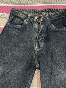 Dark Wash Cargo Jeans