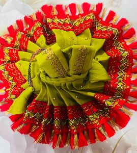 Laddu Gopal Fancy Dress 2panty Combo Set