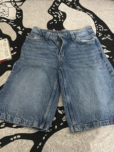 Women's Wide Leg Denim Culottes