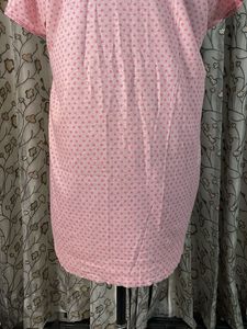Cute Pink Polka Dot Nightgown