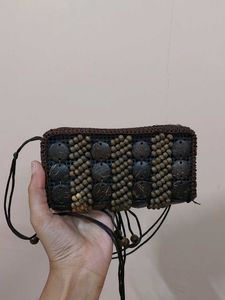 Boho Beaded Clutch/Sling Bag