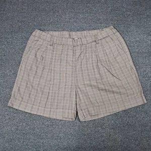 🩳 | Plaid Pleated Shorts