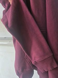 Men's Burgundy Hoodie