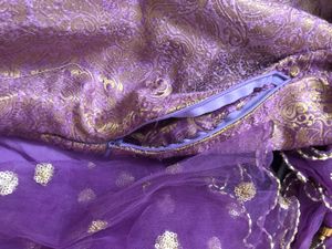 Embroidered Palazzo Pants Short Kurta With Duptta