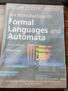 Formal Languages & Automata by Peter Linz - 6e
