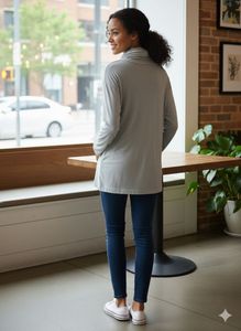 Comfy Cowl Neck Pullover