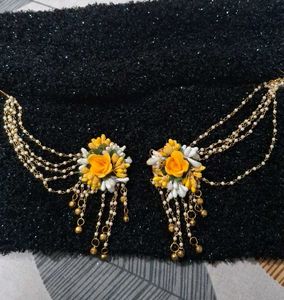 Floral Jewellery Haldi Set