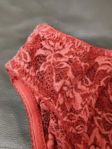 Lace Briefs with Satin Bow Detail