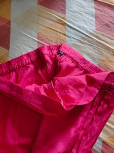 combo Vibrant Pink Palazzo Pants