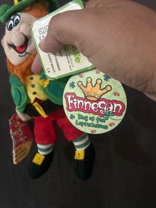 Allied Finnegan Soft Toy Irish Leprechaun