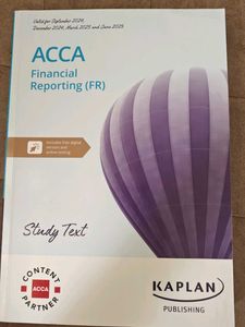 ACCA kaplan Financial Reporting Study Text