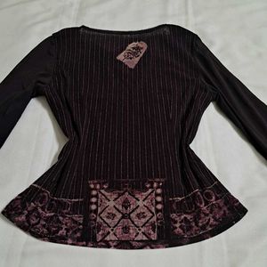 Y2k Vintage 2000s Hollywood Style Printed Top
