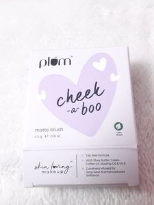 Plum Cheek-A-Boo Matte Blush Rose On you