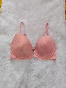 Lace Pink Push-up Bra