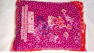 Craft Beads dark Pink,blue,green 1.5kgs 6mm combo