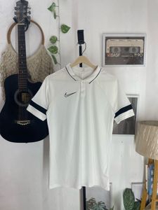 Nike White Polo T-Shirt
