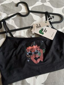 Y2K Betty Boop Graphic ribbed cami Top