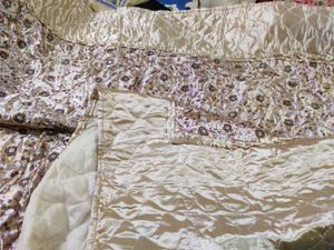 New Floral &amp; Silky AC Fleece Dohar