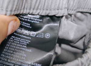H&amp;M Grey loose fit Pants