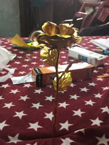 Golden Artificial Rose