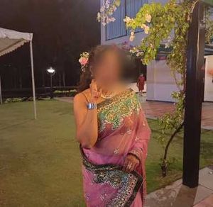 Embellished cifon Saree