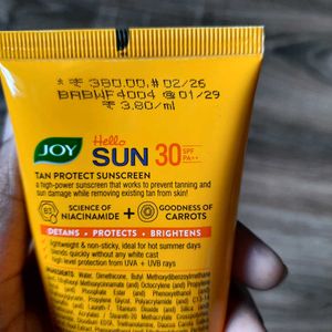 Brand New Joy Spf 30 Sunscreen