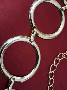 Fashionable SYGA women GOLDEN METAL BELT