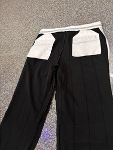 Men's deep Black Tailored Trousers 35W