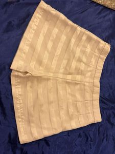 Striped Satin Shorts