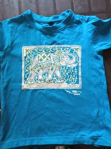 Combo Of Blue T-shirt With Chinos