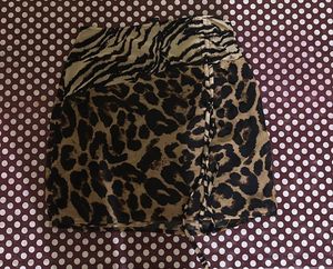 Wild Print Mini Skirt