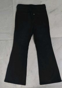 Bootcut High Waist Black Jeans