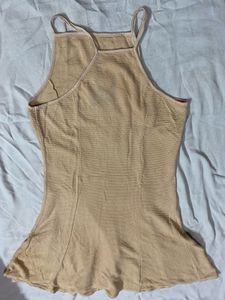 Tan Mini Dress