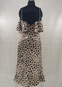 Korean Leopard Print Slip Dress
