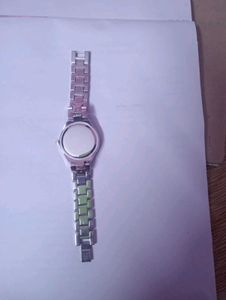 Guess Silver Rhinestone Watch