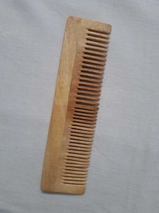 Natural Wooden Comb Set of 3