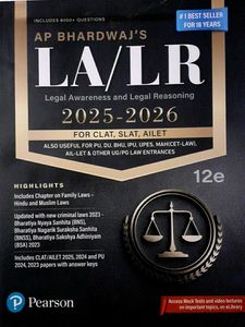 AP Bhardwaj's LA/LR 2025-2026 Book