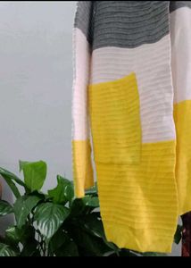 Color Block Cardigan