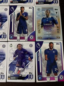 🔵Chelsea FC Topps Football Cards Set