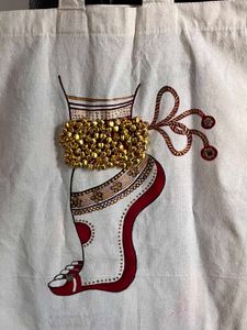Ghungroo tote bag