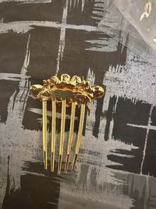 Gold Floral Hair Accessories