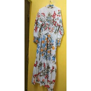 Vibrant Floral Maxi Dress