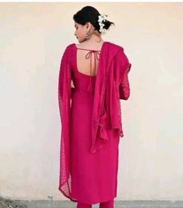 kurta pant and duppata set f